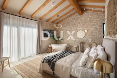 Villa 270 m², Tinjan - Meerblick und beheizter Pool - 9