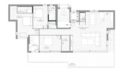 OPATIJA, ZENTRUM - exklusives Penthouse mit Blick, Pool und Garage - 23