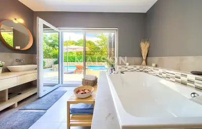Krk, mediterranes Haus mit Pool in ruhiger Lage - 9