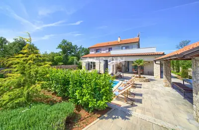 Krk, mediterranes Haus mit Pool in ruhiger Lage - 4