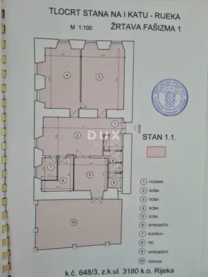 RIJEKA, CENTAR - Commercial space with a spacious terrace, 4 rooms, 121 m² - 5