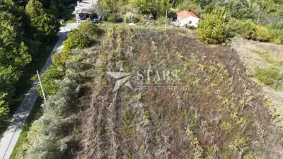 Building plot 461 m², Jakomići near Pićan - view of Učka - 11