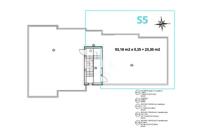 Šibenik, Vodice, zadnji kat, 93 m² privatne krovne terase, pogled na m - 14