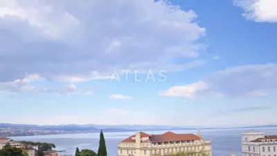 Stan u Opatiji - Centar, pogled na more i balkon - 17
