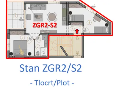 Apartment 58 m², Veli vrh, Pula - new build in a complex - 3