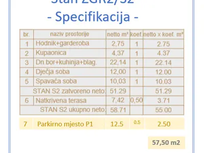 Apartment 58 m², Veli vrh, Pula - new build in a complex - 4