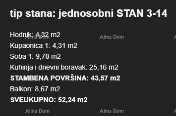 Wohnung 52 m², Umag - 3. Stock, Balkon und Garagenstellplatz - 21