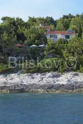 Steinhaus, Vela Luka, 1. Reihe am Meer und Pool - 3