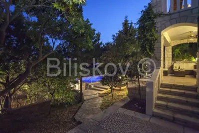 Kamena kuća, Vela Luka, 1. red uz more i bazen - 15