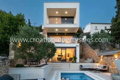 Vila 270 m², otok Korčula - prvi red do mora - 22