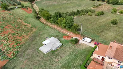 Building plot 827 m², Barban - construction started - 10