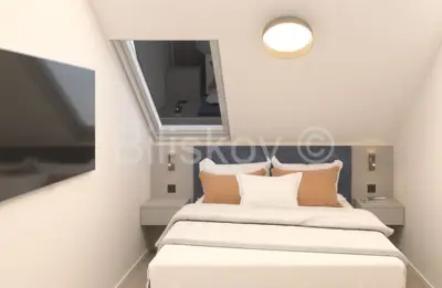 Penthouse 101 m², Šimuni na Pagu, panoramski pogled na more - 6