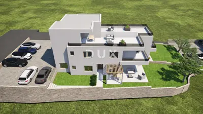 Wohnung 110 m², Tribunj - Dachterrasse und Meerblick - 4