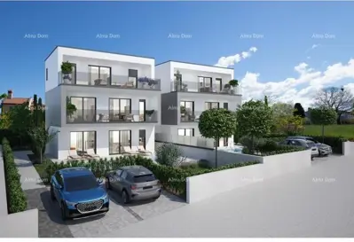 Wohnung 76 m², Žbandaj bei Poreč, privater Garten 200 m² - 2