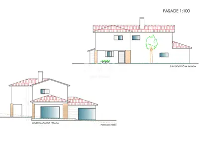Building land, Labin - building permit and flat terrain - 2