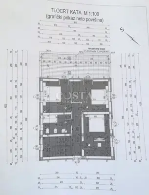 Kuća 135 m², Tkon na otoku Pašmanu, 3. red od mora - 17