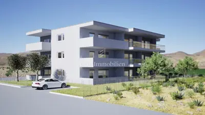 Apartments in a new building 300 m from the sea, Povljana - 2