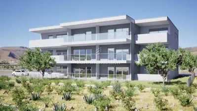 Apartmani u novogradnji 300 m od mora, Povljana