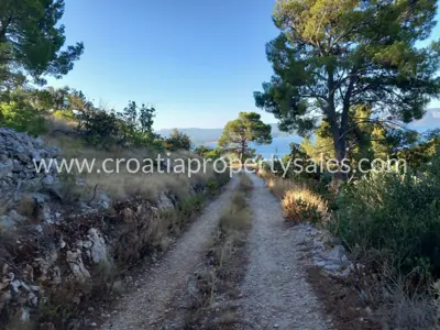 Baugrundstück 1.300 m², Otok Brač - Meerblick - 4