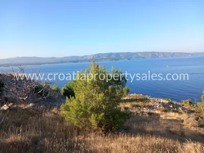 Baugrundstück 1.300 m², Otok Brač - Meerblick - 5