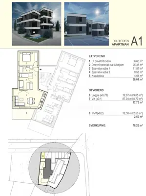 Wohnung zum Kauf in Šimuni, 90,4 m² - 4