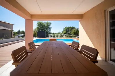 Haus 150 m², Žminj - Pool und überdachte Terrasse - 5