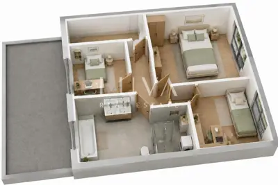 Wohnung 104,4 m², Donje Vrapče - Maisonette, A+ - 3