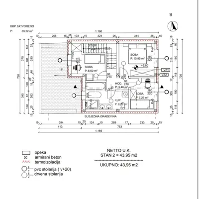 Wohnung 104,4 m², Donje Vrapče - Maisonette, A+ - 9