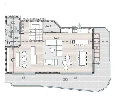 Stan, Opatija Centar, dvoetažni apartman u izgradnji - 7