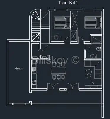 Crikvenica, luksuzna kuća, 4 apartmana, bazen, parking, vrt, garaža - 24