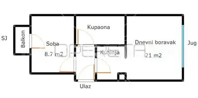 Apartment for sale in Trešnjevka, 42 m² - 13