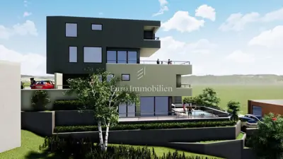 Stan 228 m², Makarska - privatni bazen i pogled na more - 10