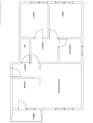 Apartment 73 m², Gajnice - 2 bedrooms, balcony - 18