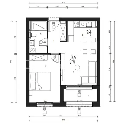 Prodaja, Stan, Črnomerec, Kuniščak, 2s, 48 m² - 3