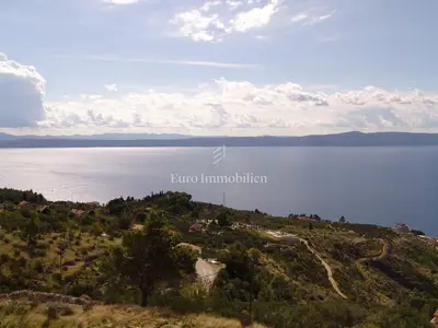Building plot 1,870 m², Podgora - panoramic sea views - 4