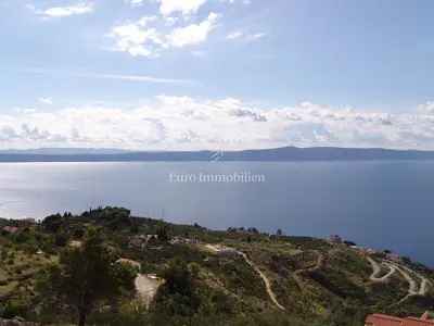 Building plot 1,870 m², Podgora - panoramic sea views - 3