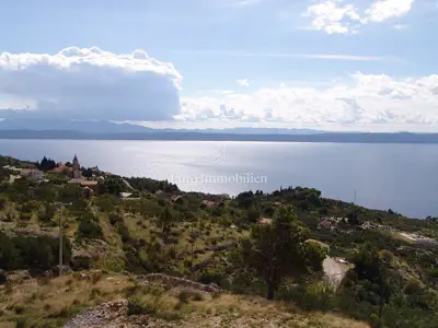 Building plot 1,870 m², Podgora - panoramic sea views - 6
