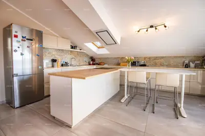 Penthouse on 2 floors, Medulin - rooftop terrace and view - 11