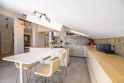 Penthouse on 2 floors, Medulin - rooftop terrace and view - 12