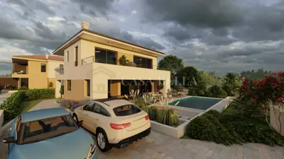 Building plot 540 m², Sveti Anton - building permit - 2