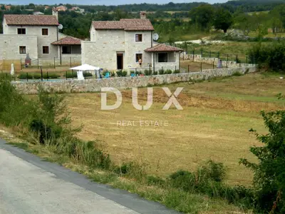 Građevinsko zemljište, Kanfanar - za dvije vile uz asfalt i infrastrukturu - 3
