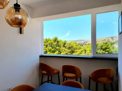 Wohnung 59 m², Okrug Gornji, 50 m vom Meer und Meerblick - 3