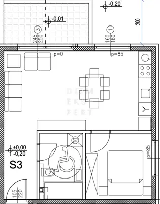 Kraljevečki Novaki, Dvosoban stan s vrtom u prizemlju, 60 m² - 15