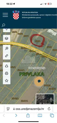 Building plot 1,005 m², Privlaka - 600 m from the sea - 6