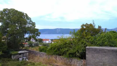 Krk - surroundings, land with sea view - 2