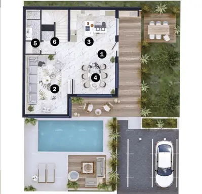 Villa 175 m², Lovrečica bei Umag - Pool und zwei Parkplätze - 4