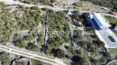Building land 966 m², Vinišće, open sea view - 4