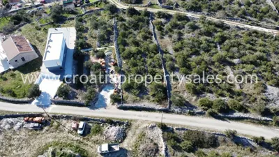 Building land 966 m², Vinišće, open sea view - 3