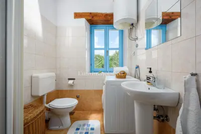 Kamena vila 110 m², Poreč okolica, bazen i pogled na more - 11