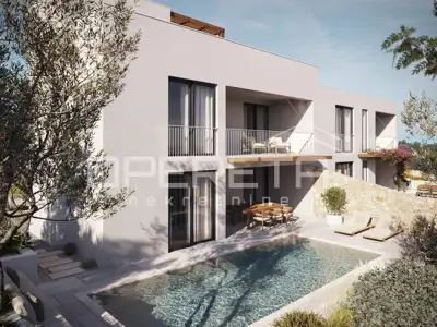 Moderne Duplex-Haus mit Pool und Dachterrasse in Vodice - 2
